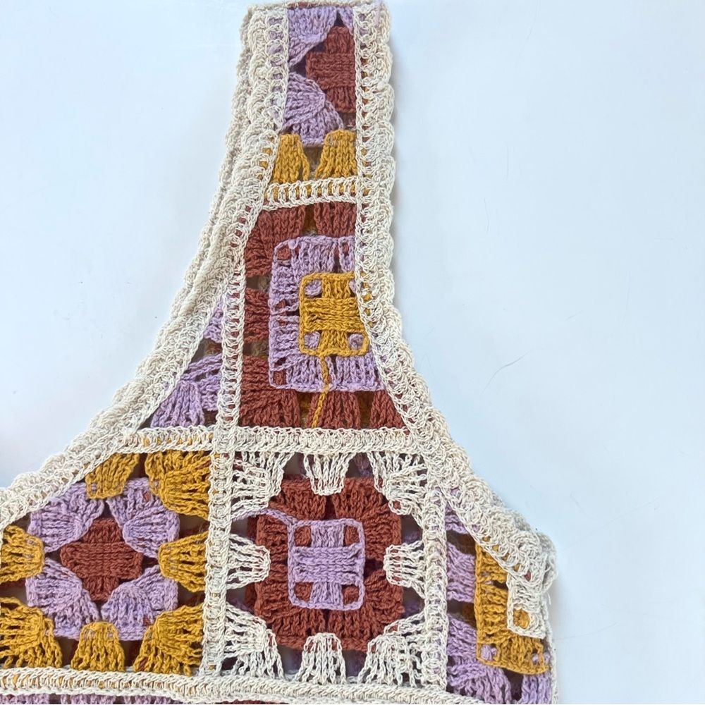 Rebellion Again Granny Square Patchwork Colorful … - image 3